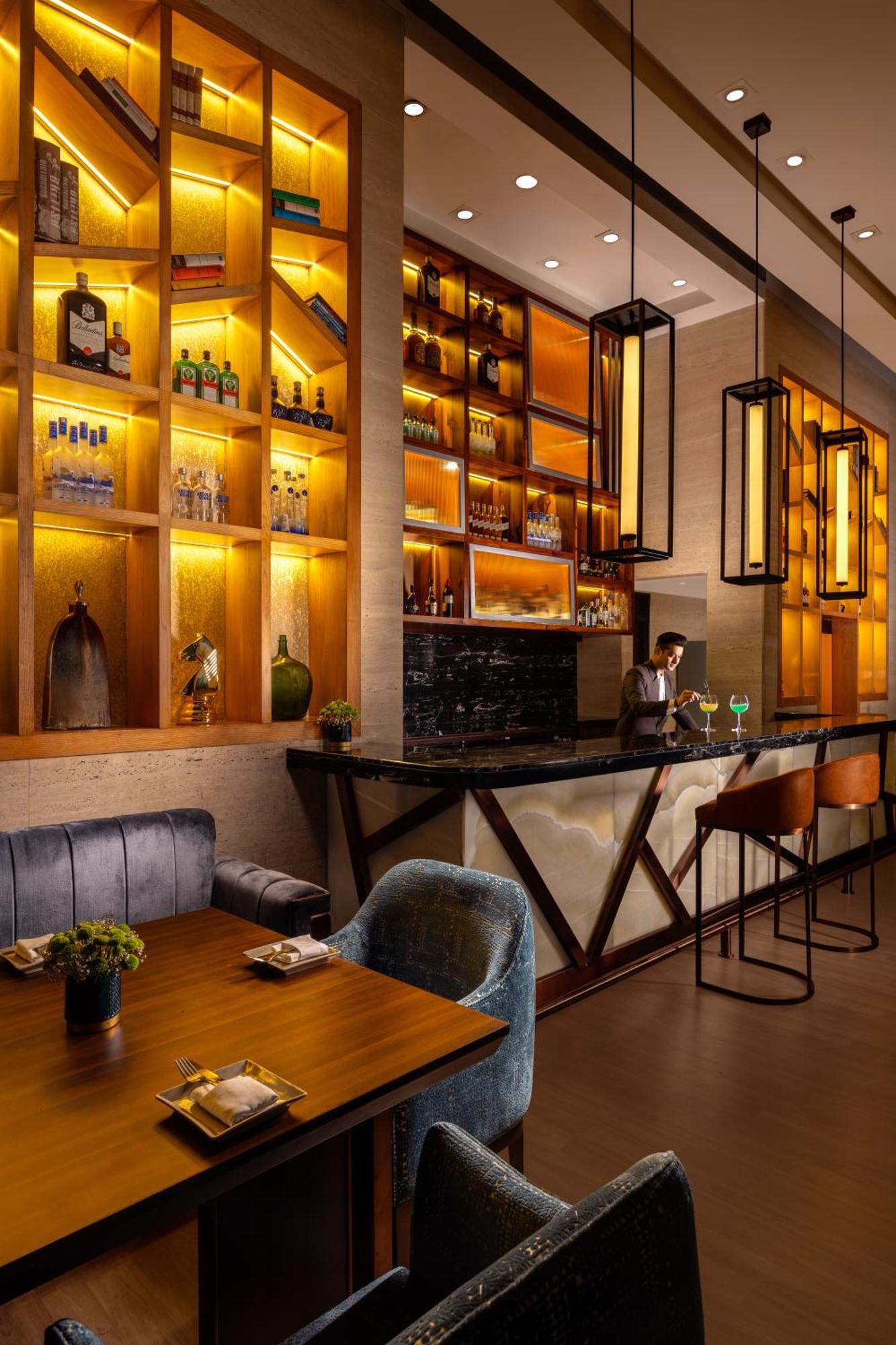 מלון ניו דלהי Jaypee Vasant Continental מראה חיצוני תמונה The Bar
