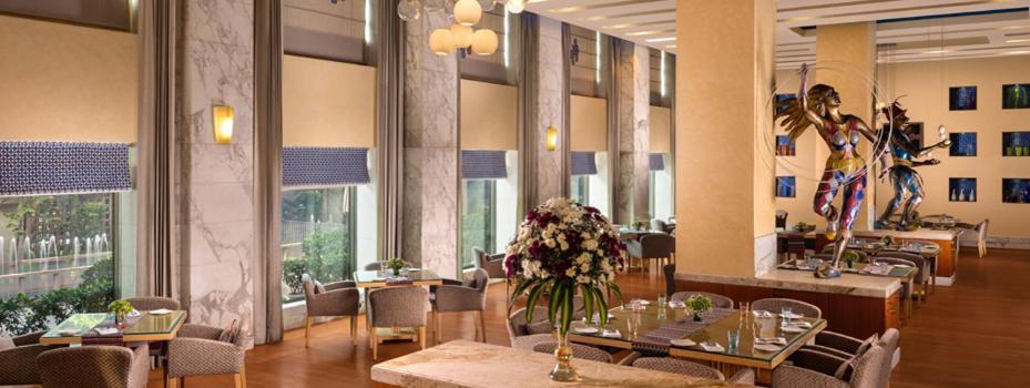 מלון ניו דלהי Jaypee Vasant Continental מראה חיצוני תמונה The restaurant