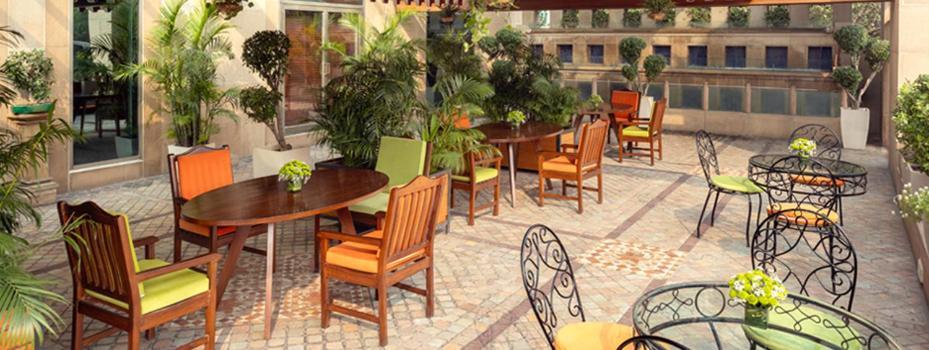 מלון ניו דלהי Jaypee Vasant Continental מראה חיצוני תמונה The hotel's lobby