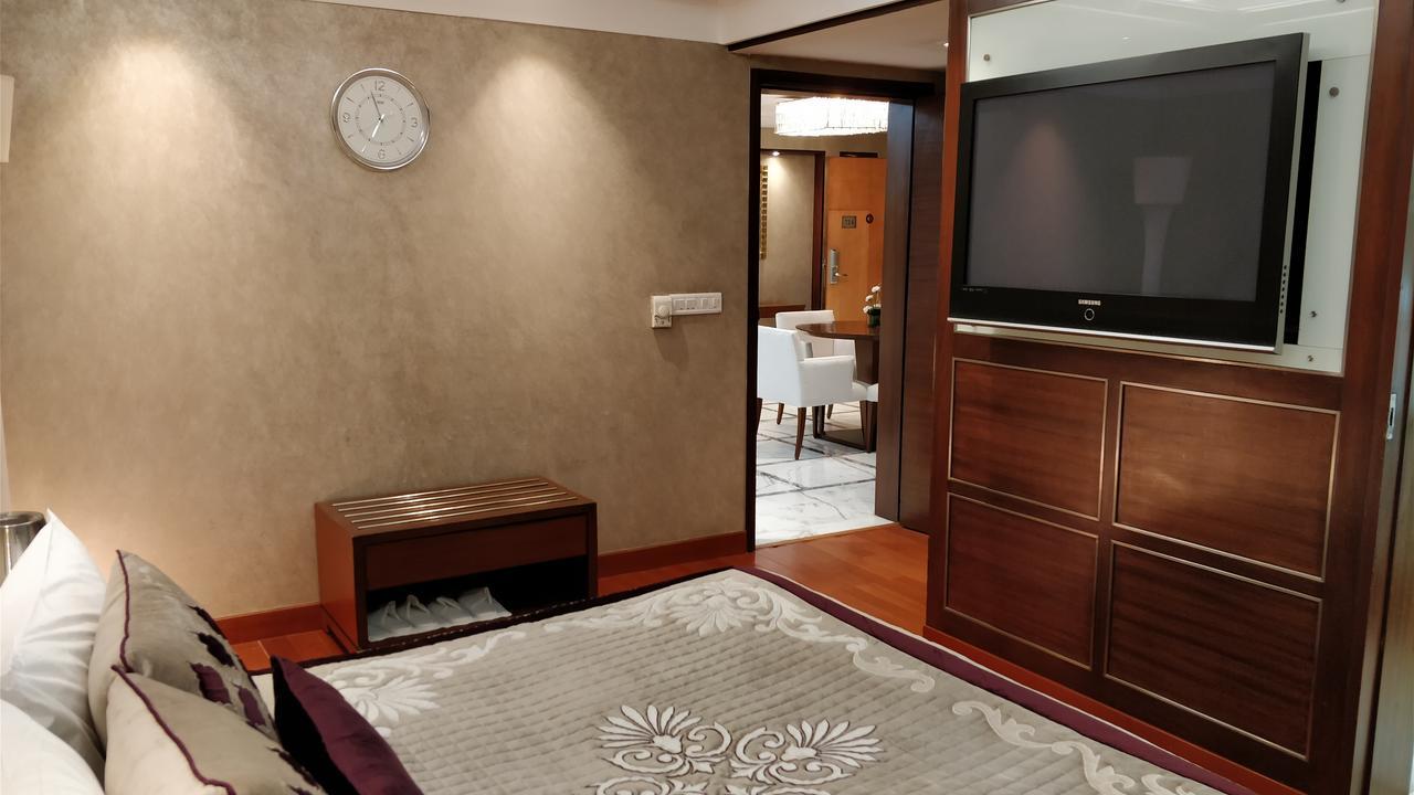 מלון ניו דלהי Jaypee Vasant Continental מראה חיצוני תמונה A bedroom in a hotel